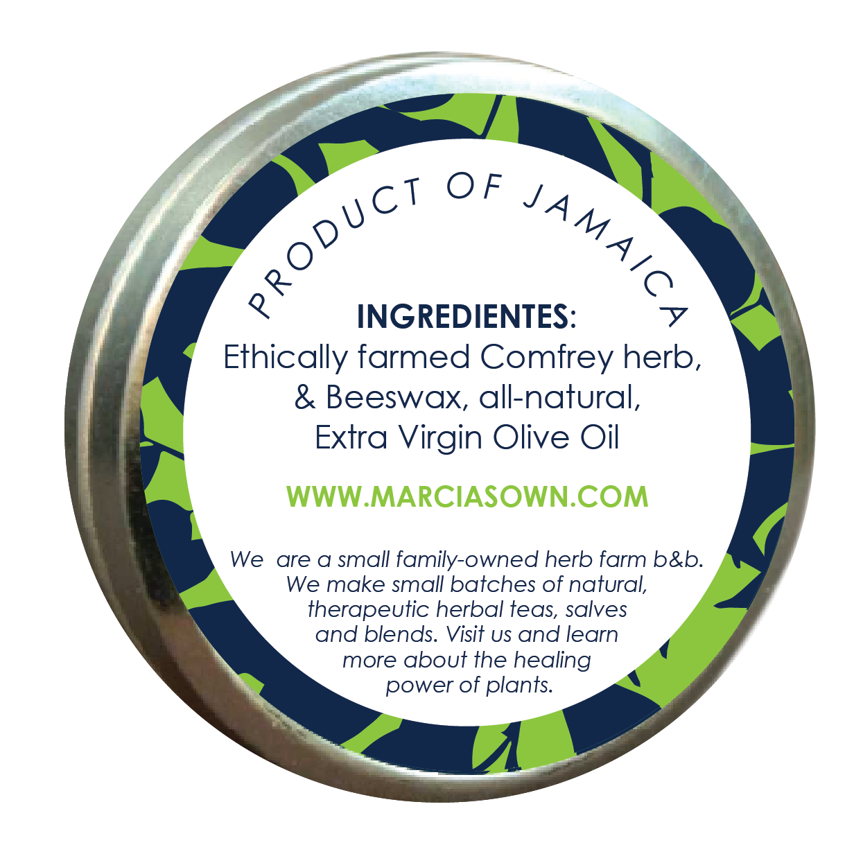 Comfrey Salve 100% Natural
