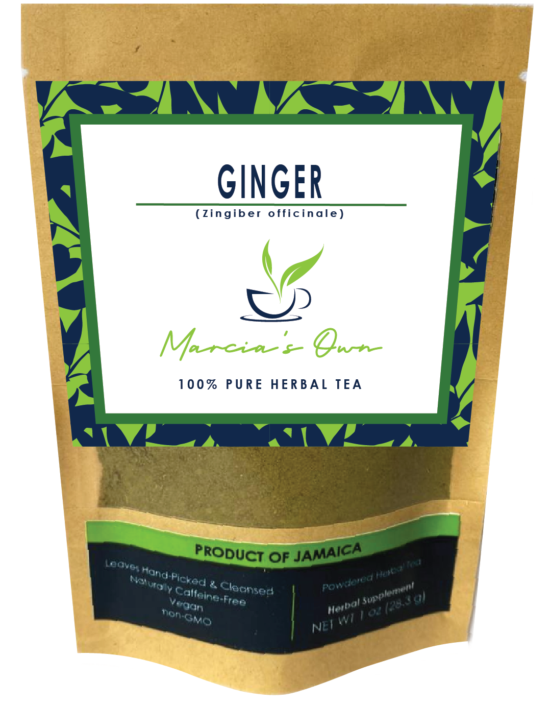 Ginger 100% Pure Herbal Tea